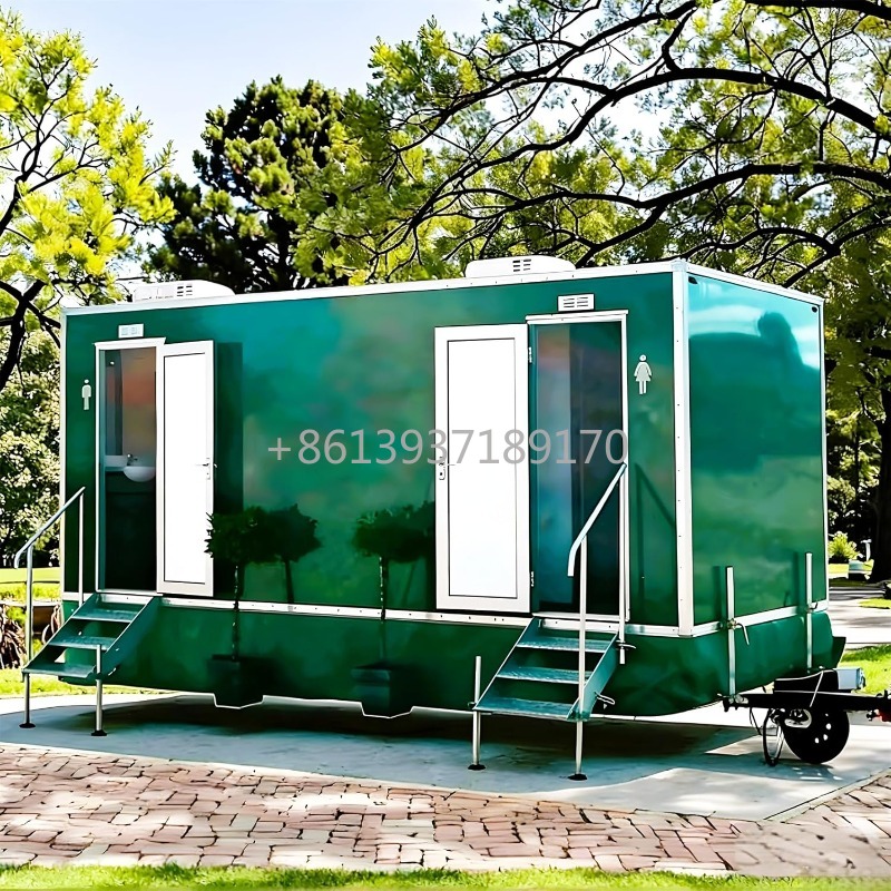 Outdoor Camping Trailer - Mobil Tuvalet Treyleri, Lavabo ve Duşlu,