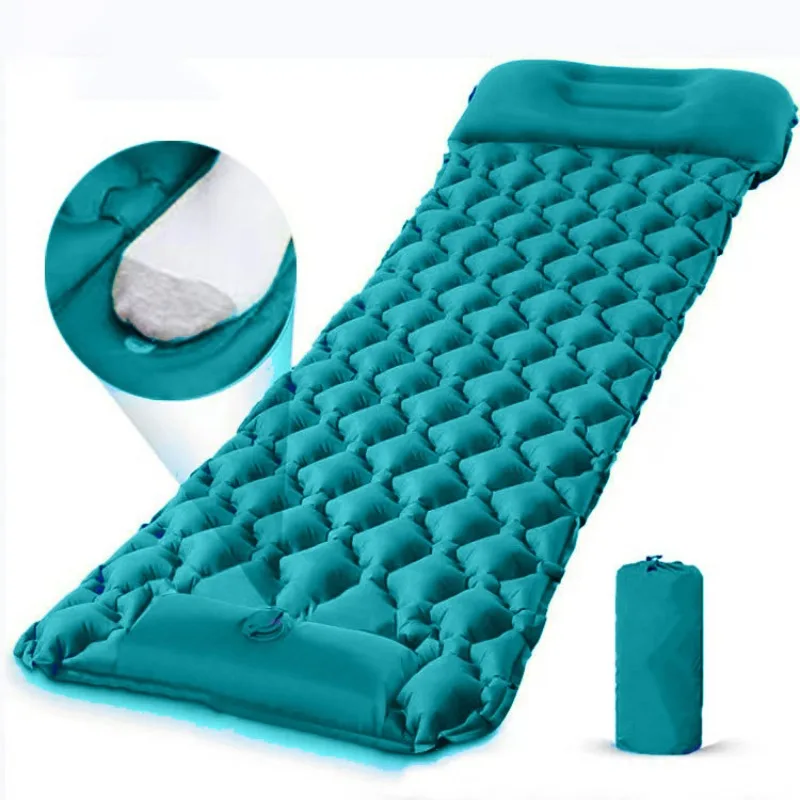 Outdoor Camping Inflatable Tent - Şişirilebilir Kamp Matı, Yastıklı Uyku Yatağı,