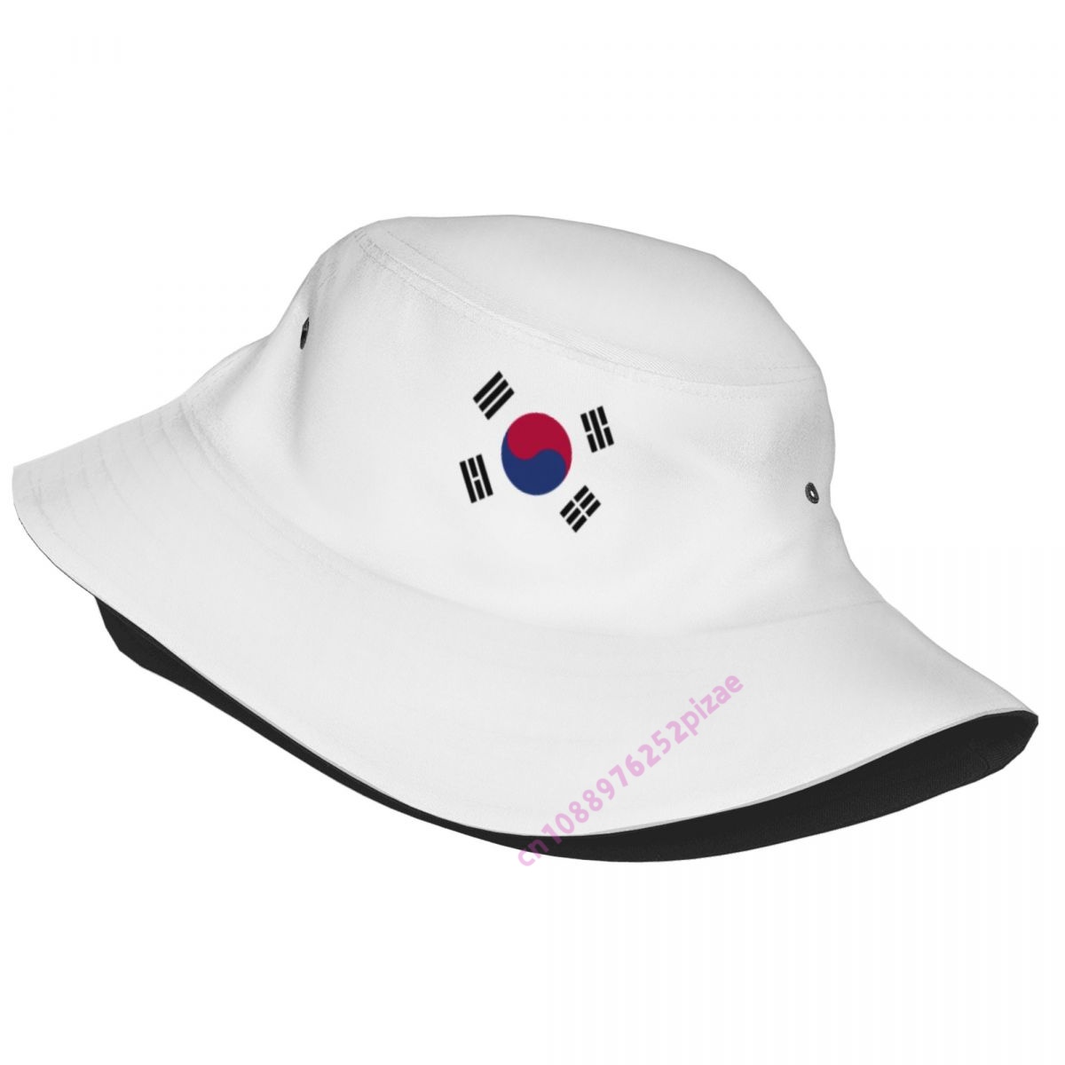 Outdoor Camping Korea - Güney Kore 3D Bayrağı Erkek Kadın