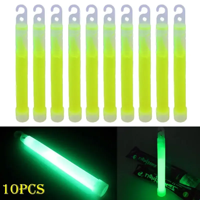 Glow Sticks Survival - 3Q-10 adet Kancalı Işık Çubukları 6