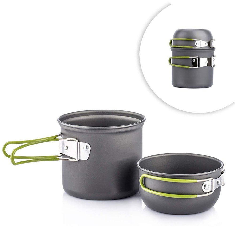 Outdoor Camping Kitchen Table - Ultralight Kamp Tencere TENCERE SETİ Taşınabilir