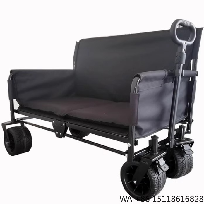 Outdoor Camping Folding Table - JXFT Çok Fonksiyonlu Dört Tekerlekli Metal