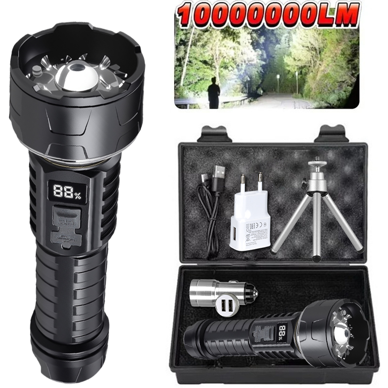 Outdoor Camping Lamp - COB LED El Feneri Şarj Edilebilir