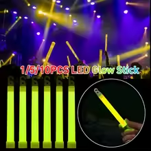 Glow Sticks Survival - 1-50 adet 6 inç askeri sınıf