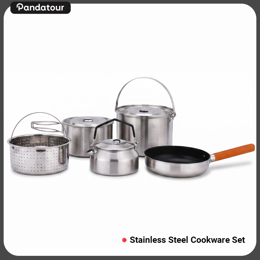 Outdoor Camping Essentials - Pandatour Açık Hava Kamp 5 Parça