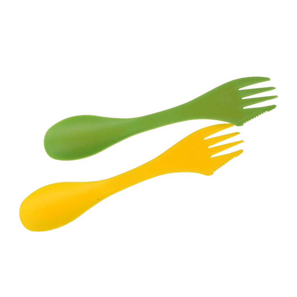 Outdoor Camping Kitchen Table - Çok fonksiyonlu Kamp Spork Çatal Çatal