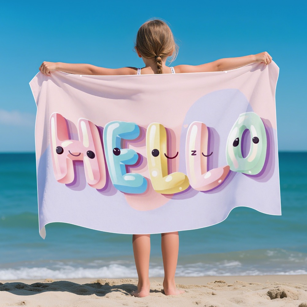 Karikatür Desenli Plaj Havlusu - Outdoor Camping Blanket incelemesi ve fiyatı