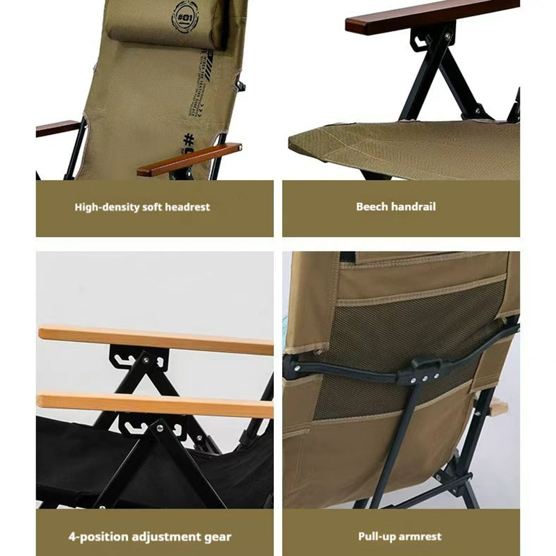 Katlanabilir Yüksek Sırtlı Pla - Outdoor Camping Lounge Chairs incelemesi ve fiyatı