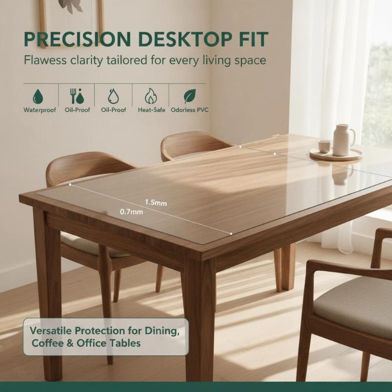 Şeffaf PVC Masa Koruyucu, Su G - Outdoor Camping Kitchen Table incelemesi ve fiyatı