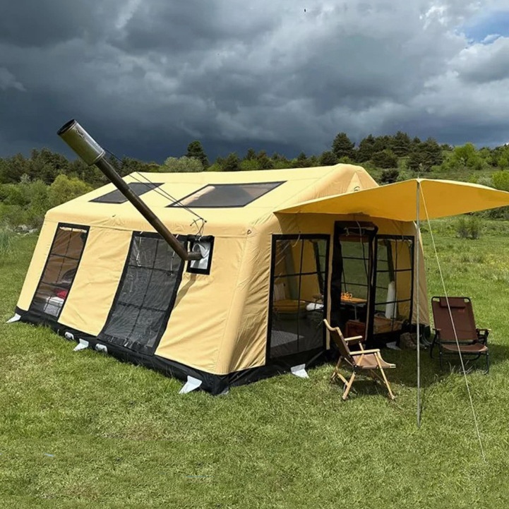 5-8 Kişilik Büyük Açık Hava Ka - Outdoor Camping Inflatable Tent incelemesi ve fiyatı