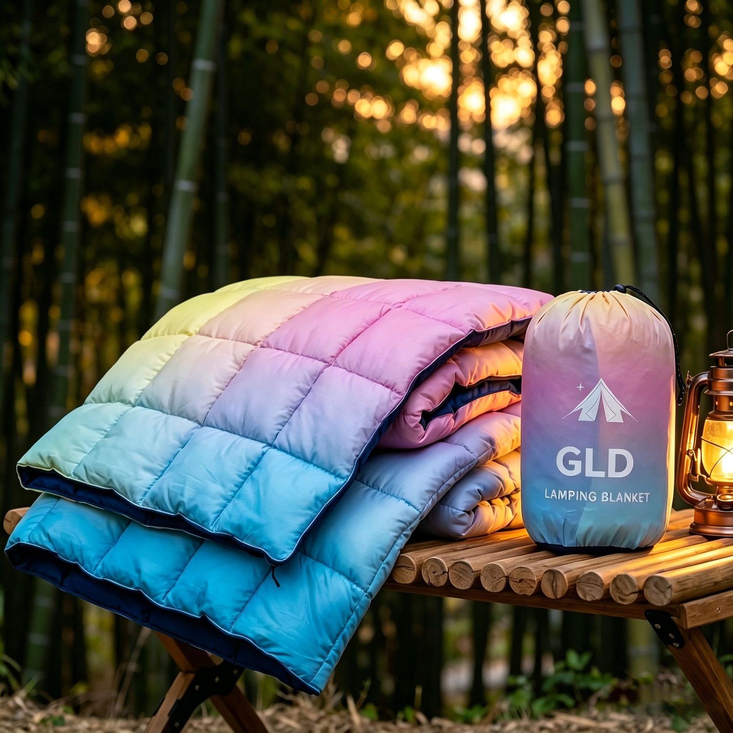 Kamp Battaniyesi Gradyan Renkl - Outdoor Camping Blanket incelemesi ve fiyatı