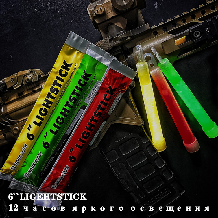 5 adet/10 adet 6 inç taktik fl - Glow Sticks Survival incelemesi ve fiyatı