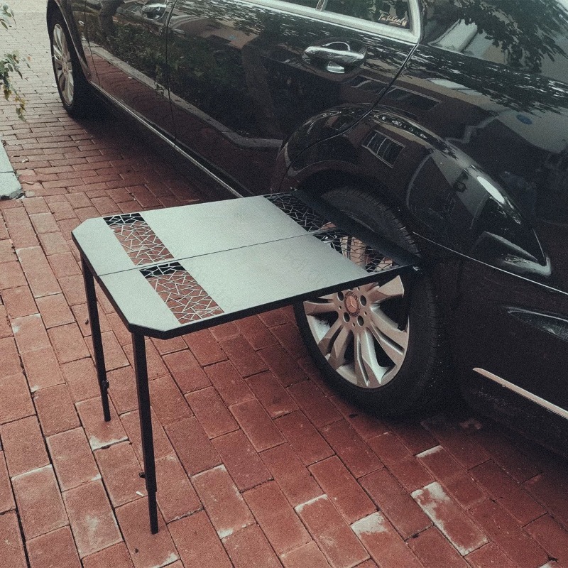 Araba Kampı Izgara Lastiği Met - Outdoor Camping Folding Table incelemesi ve fiyatı