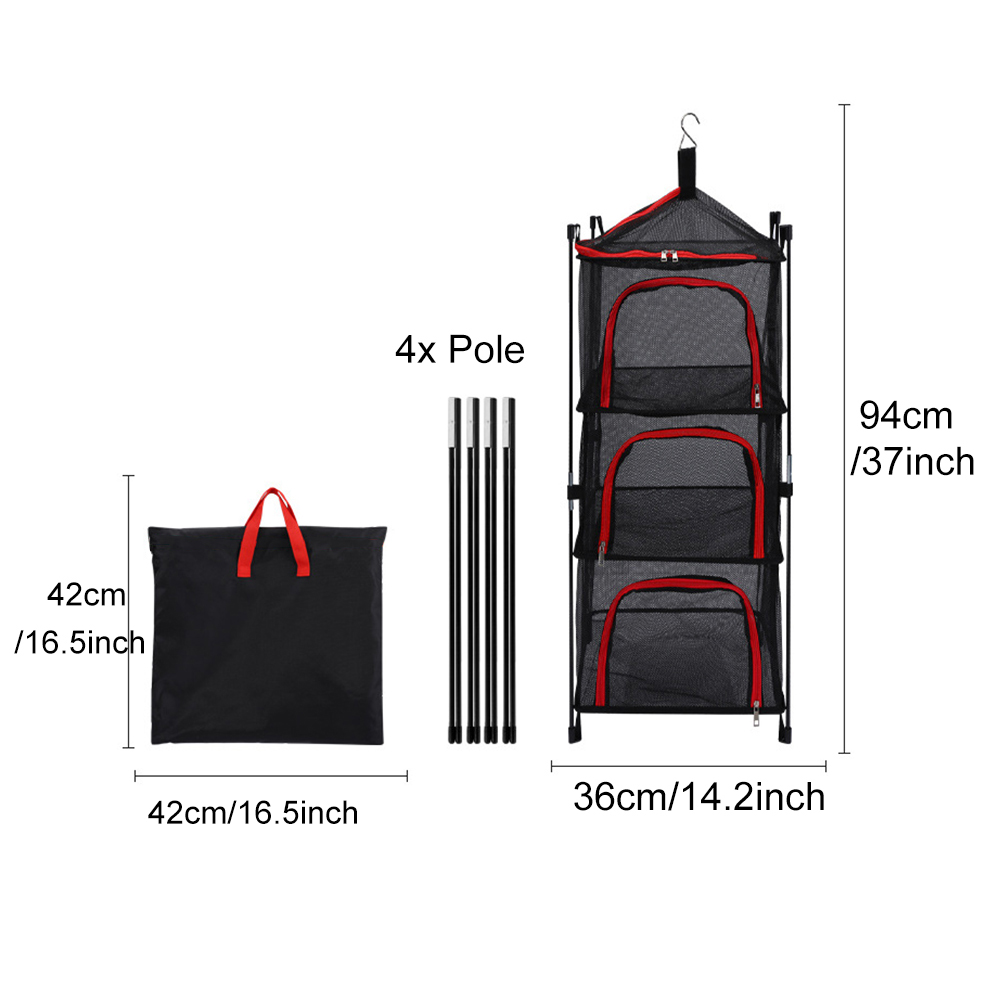 Kamp depolama kurutma Net 3 ka - Outdoor Camping Essentials incelemesi ve fiyatı