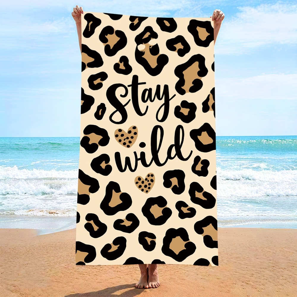 Leopar Baskı Baskılı Hızlı Kur - Outdoor Camping Blanket incelemesi ve fiyatı
