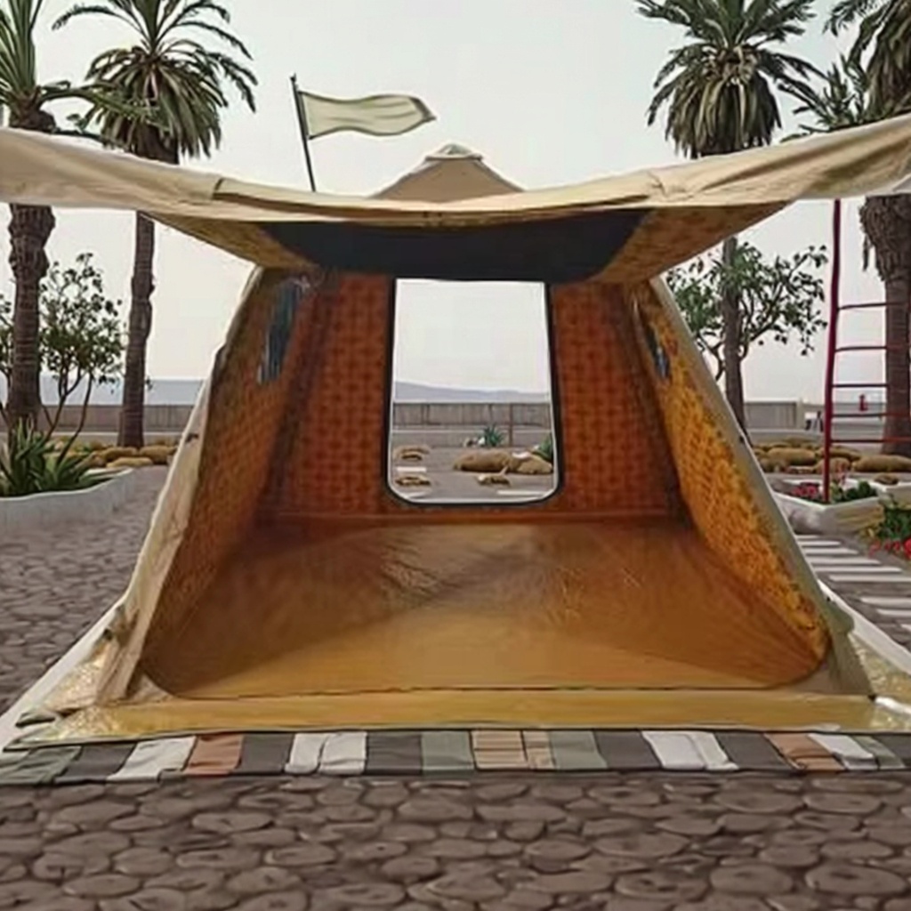 Düşük Fiyatlı Arap Kadi Tarzı  - Outdoor Camping Inflatable Tent incelemesi ve fiyatı