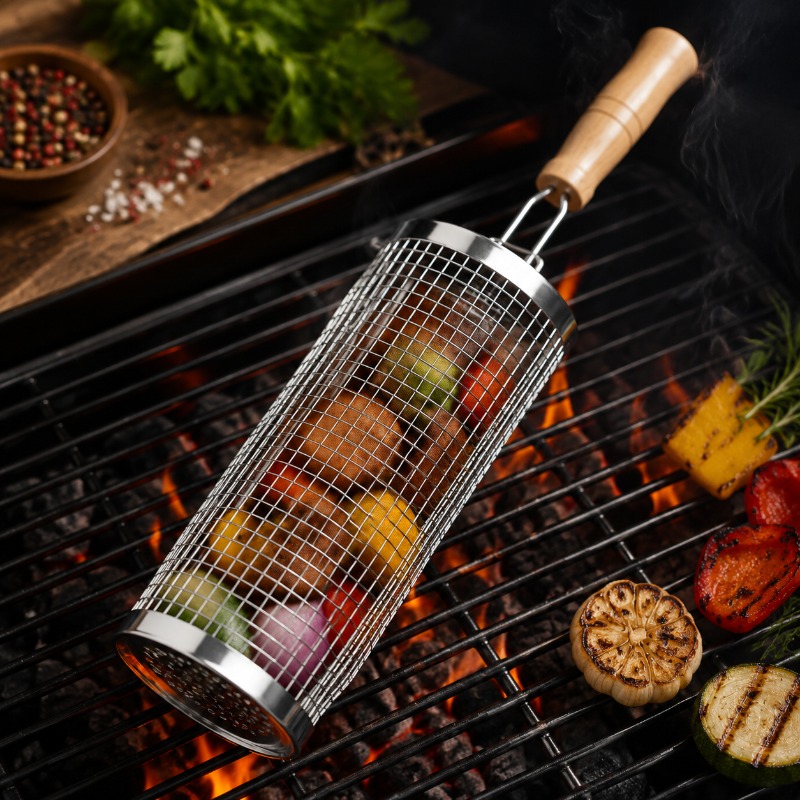 Yuvarlak Barbekü Izgara Sepeti - Outdoor Camping Essentials incelemesi ve fiyatı
